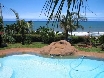 Im Schwimmingpool mit Ausblick ber den Indischen Ozean.