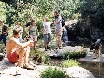 Wanderung zu den Wasserfllen, natrlich mit Kliffsprung und Baden, Baden, Baden.