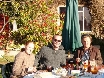 Grillfest im Winter, da lst sich aushalten.
